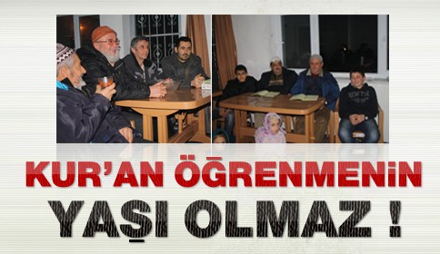 Kuran Öğrenmenin Yaşı Olmaz 