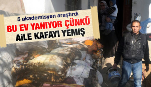 Yanan ev kameradan sonra tutuşmadı