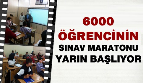 AKYAZI’DA 6000 ÖĞRENCİNİN SINAV MARATONU YARIN BAŞLIYOR 