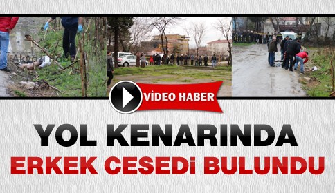 Yol Kenarında Erkek Cesedi Bulundu