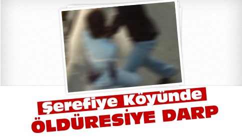 Şerefiye Köyünde Öldüresiye Darp
