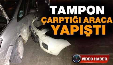 Batakköy kavşağı civarında trafik kazası 