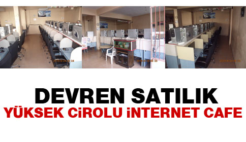 Devren Satılık İnternet Kafe