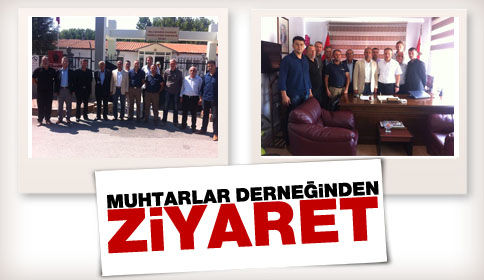 Akyazı Muhtarlar Derneğinden Emniyet Müdürü ve Askerlik Şubesine Ziyaret