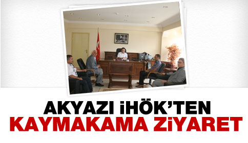İHÖK Ten Kaymakama Ziyaret