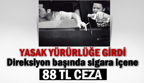 Sigara yasağı yürürlüğe girdi!