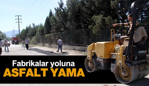 Akyazı Belediyesinden Fabrikalar Yoluna Asfalt Yama