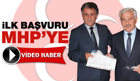 MHP ilk Aday Adayı Bahattin Dertlioğlu Oldu
