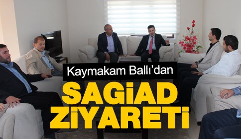 Kaymakam Bı’dan SAGİAD Ziyareti