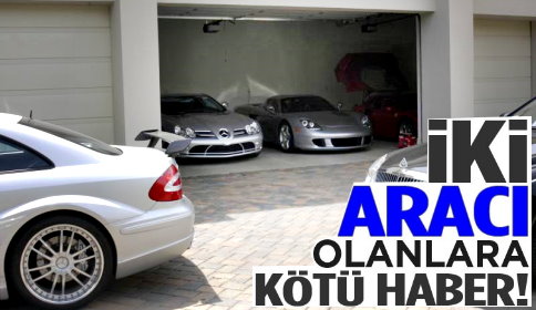 İkinci aracı olanlar dikkat!