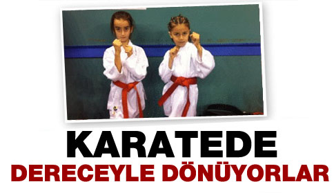 Karate Turnuvasında Derece Yaptılar