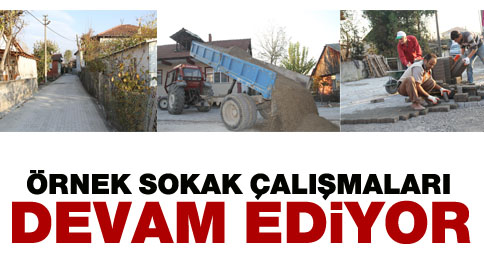 Sokaklar Tek Tek Örnek Sokaklara Dönüştürülüyor