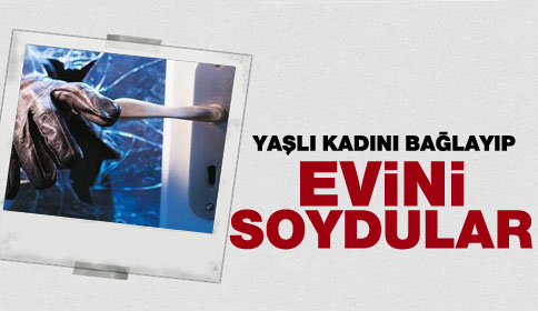 Yaşlı Kadının Evini Soydular