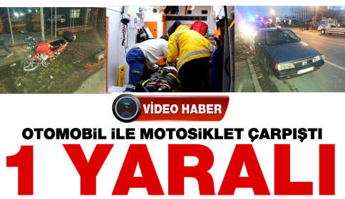 Sanayi Girişinde Kaza