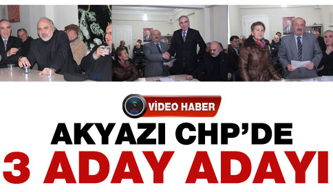 CHP’de Aday Adayları