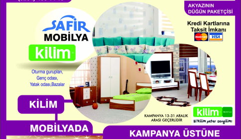 Kilim Mobilyada Kampanya Üstüne Kampanya