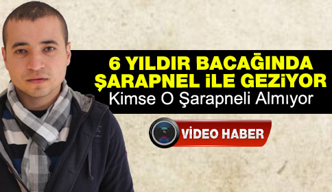 6 Yıl sonra Bacağında Şarapnel parçası çıktı 