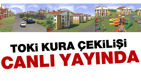 Toki Kura Çekilişi Canlı yayında