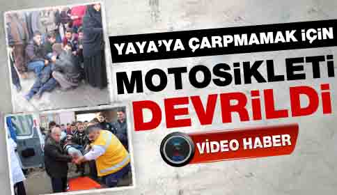 Yayaya Çarpmamak için Kaza Yaptı