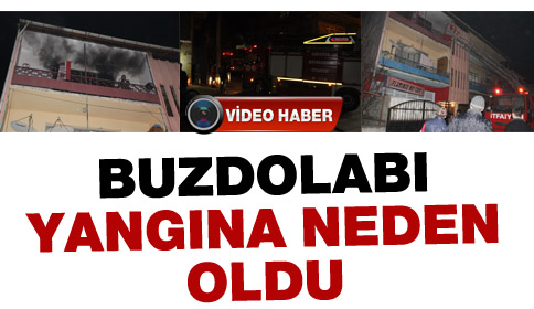 Buzdolabı Yangına Neden Oldu