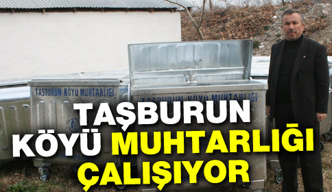 Taşburun Köyü Muhtarlığı Çalışıyor