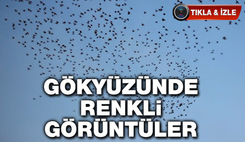 Gökyüzünde Renkli Görüntüler