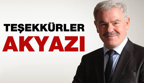 Teşekkürler Akyazı