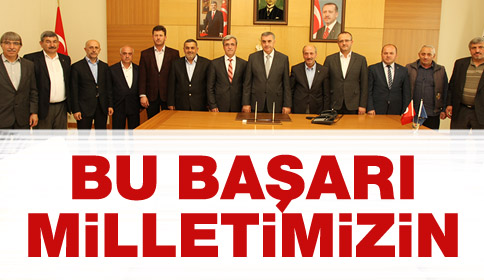 Bu Başarı Milletimizin