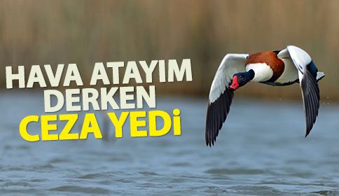 Hava atayım dedi ama...