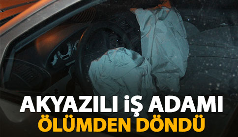 Ansızın Önüne çıkan Otomobile Çarpmamak İçin...