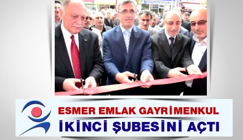 Esmer Emlak Gayrimenkul 2. şubesini Akyazı Merkezde dualarla açtı