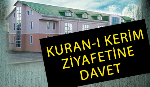 Kuran-ı Kerim Ziyafetine Davet