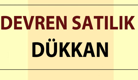 Sinema Sokağında Devren Satılık Dükkan