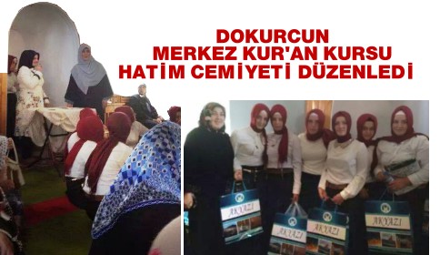 Akyazı Ak Parti Kadın Kolları Hatim Cemiyetinde Hediye Dağıttı