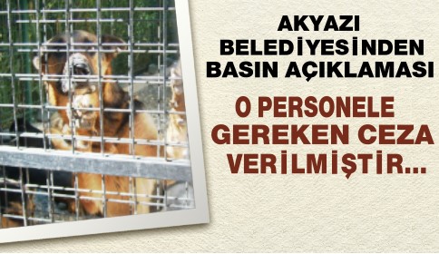 Akyazı Belediyesinden Basın Açıklaması