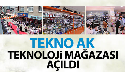 Teknoloji Ve Elektronik Marketi Açıldı 