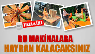 Bir Birinden İlginç Odun Yarma Makineleri!