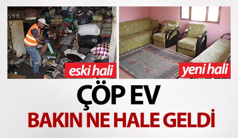 Çöp Ev Bakın Ne Hale Geldi