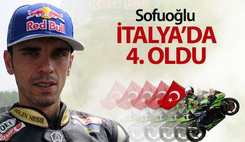 Sofuoğlu İtalya Yarışını 4. Bitirdi