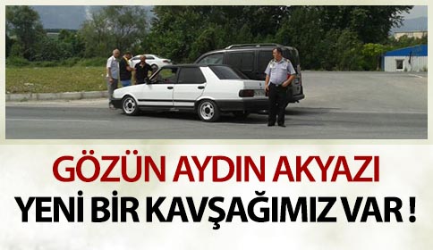 Hastane Kavşağında Kaza