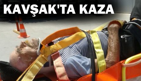 Küçücek Kavşağında Kaza 1 Yaralı