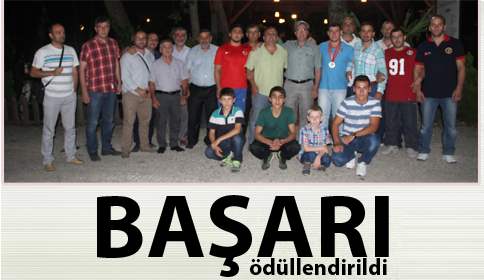 BAŞARI ÖDÜLLENDİRİLDİ...