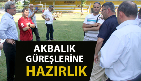 AKBALIK GÜREŞLERİ HAZIRLIKLARI