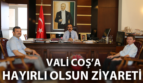 Ueder’den Vali Coş’a Hayırlı Olsun Ziyareti