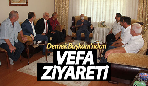 Dernek Başkanından Vefa Ziyareti