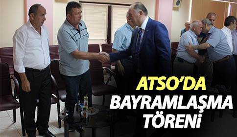 ATSO’da Bayramlaşma Töreni