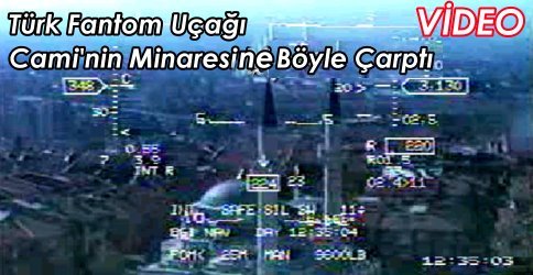 Minareye Böyle Çarptı
