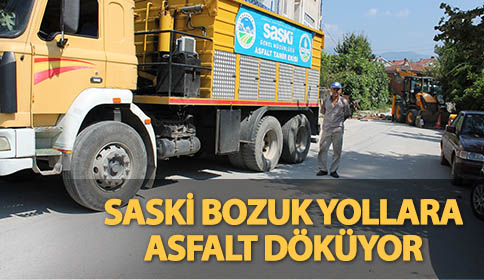 Saski’den Bozuk Yollara Asfalt