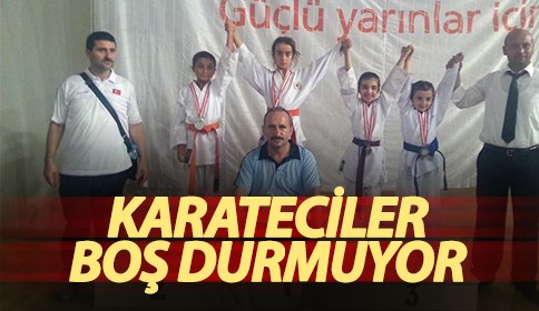 Karateciler Boş Durmuyor