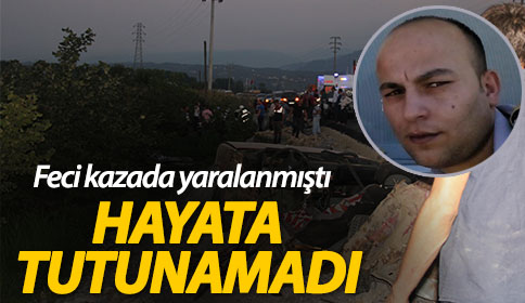 Trafik Kazasında Yaralan Soner Öztürk Vefat Etti